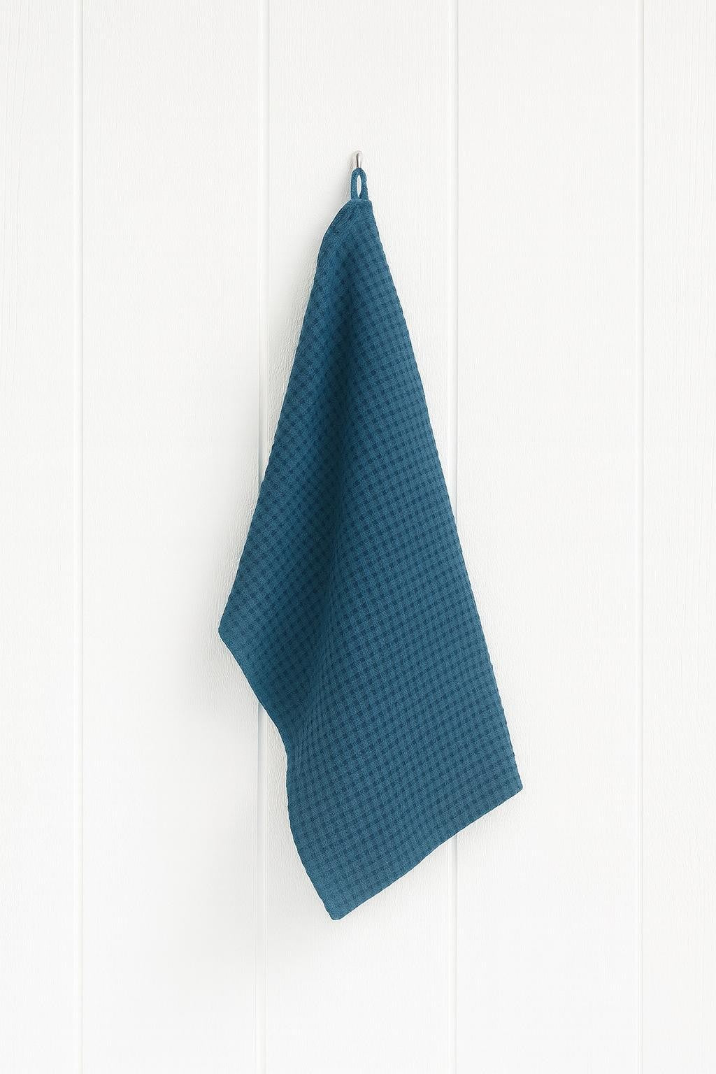 Lininių rankšluosčių rinkinys (3 vnt.) – Lagoon Teal