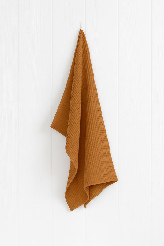 Linen Bath Towel in Buckthorn